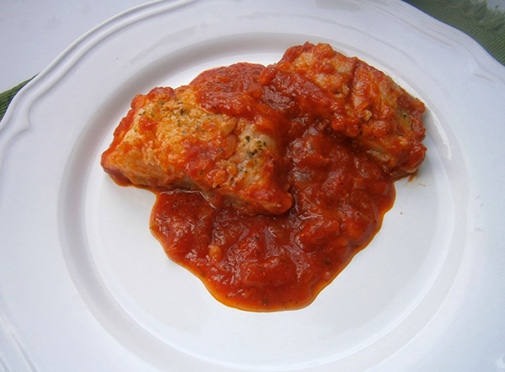 Cod with Tomato