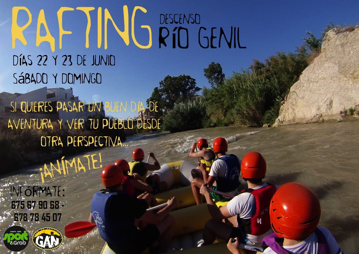 rafting río Genil