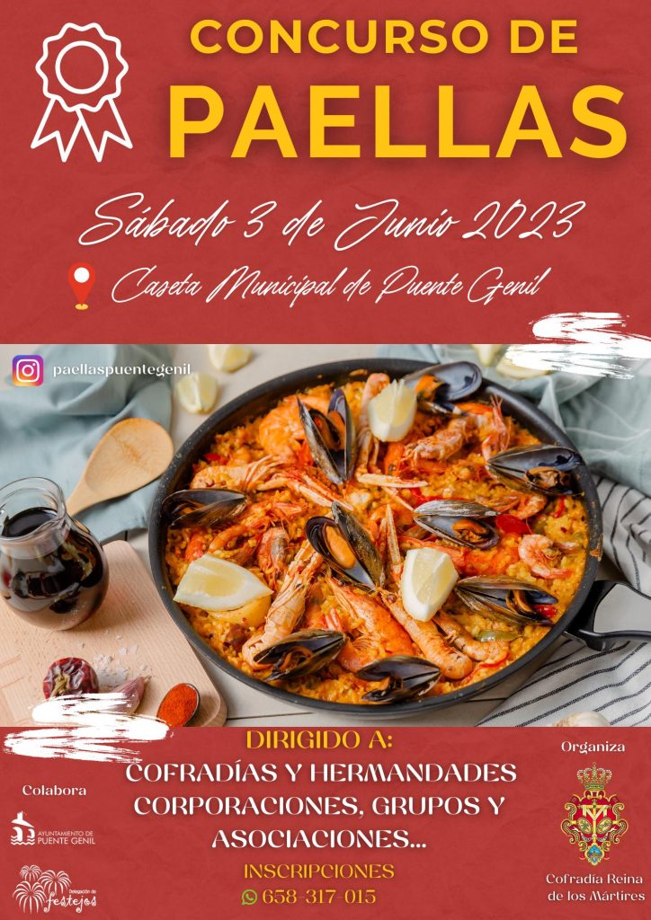 Concurso de paellas en la Caseta Municipal. Visit Puente Genil